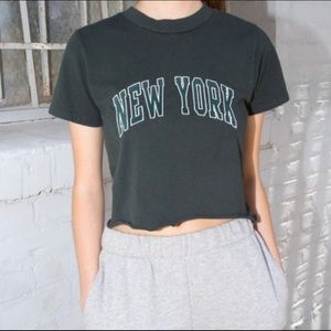 brandy melville helen “new york” top